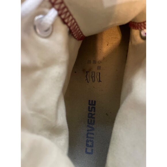 Converse Chuck Taylor All Star Hi Red Canvas Sneakers Size Men 11 Unisex - Picture 10 of 10